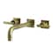 Kingston Brass KS6023CML Wall Mount Tub Faucet, Antique Brass KS6023CML - alternate 1